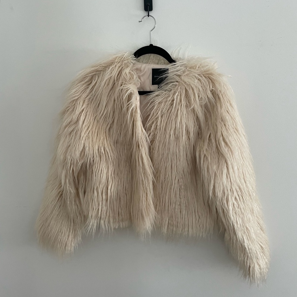 Dynamite Faux Fur Coat